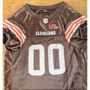 Cleveland Browns Dog Jersey XXXL 3XL NFL Football Pet Shirt No. 00 Dogs Pets